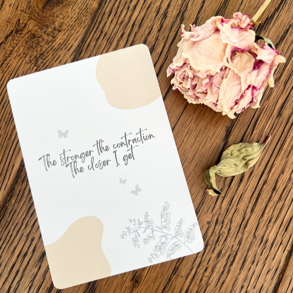 Birth Affirmation Cards & Birth Announcement Pack