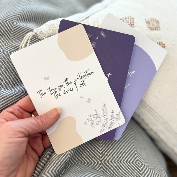 Birth Affirmation Cards & Birth Announcement Pack